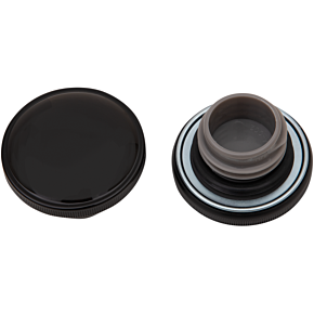 Gas Cap - Non-Vented Screw-In - Black 0703-0818