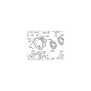 Kawasaki OEM Clutch Cover Gasket KLR650 1987-2010