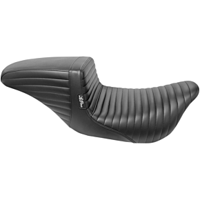 Le Pera Kickflip Daddy Long Legs Seat - Pleated - Black - FL '08+ LK-597DLPT