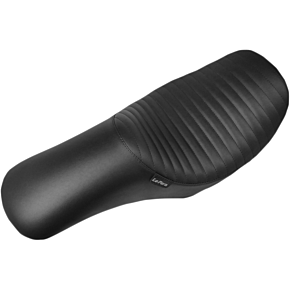 Le Pera Silhouette Full-Length Seat - Pleated - Black - FL LK-867NBPT