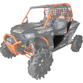 Moose Racing Lower Door Insert - Black - Polaris