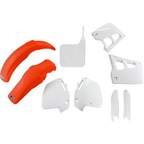 Body Kit - '91 OEM Red/White - Honda - CR '90-'92 HOKIT097F@999