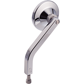 No. 2 OE Solid Round Mirror - Chrome - Left 03-053-3L