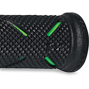 Green/Black 717 Grips w/ Open Ends