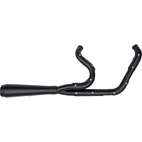 2-into-1 Assault Exhaust System - Full Black on Black TM-5300BKBK