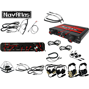 Intercom/Headset Kit - 2-Seat - Black NIO231PK