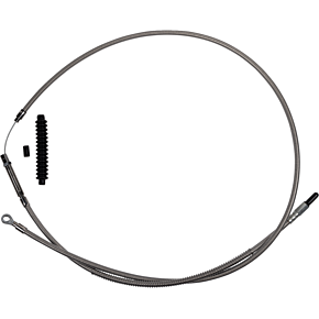 High-Efficiency Stainless Steel Clutch Cable for Harley-Davidson - +10" - '21-'24 FL 102301006810