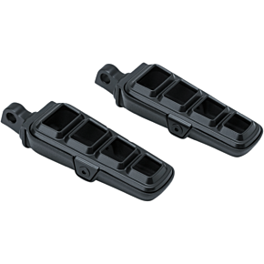 Kuryakyn Dillinger Pegs - With Adapter - Black