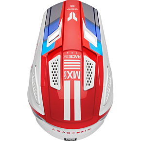 Fleet Helmet - Defy - White/Red/Blue - XL 0110-9445