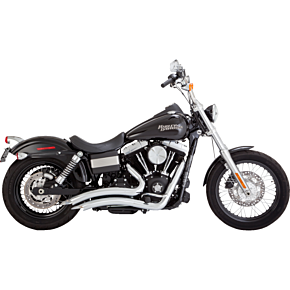 2-into-2 Big Radius Exhaust System - Chrome 26081