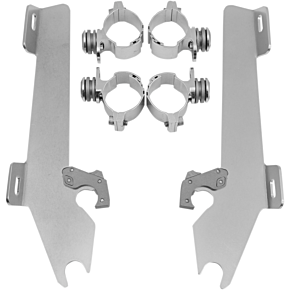 Batwing Trigger Lock Mounting Kit - VTX 1300 - Polished MEK1902