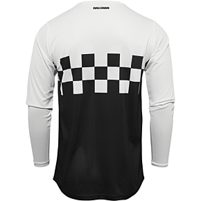 Hallman Differ Cheq Jersey - Black/White - 2XL 2910-6586