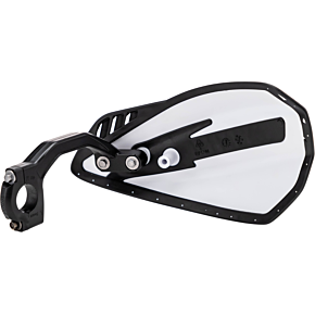 Cycra Handguards - Cyclone - White/Black 1CYC-0056-237