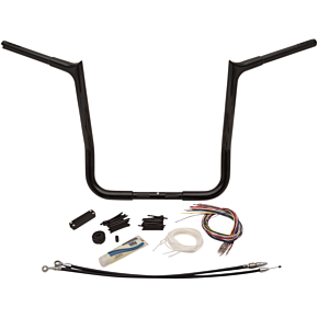 Fat Baggers Inc Handlebar Kit - Pointed Top - 16" - Black 909116-B