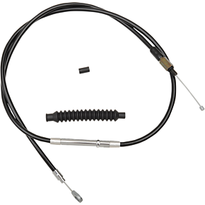 La Choppers Clutch Cable - 15" - 17" Ape Hanger Handlebars - Black Vinyl LA-8010C16B