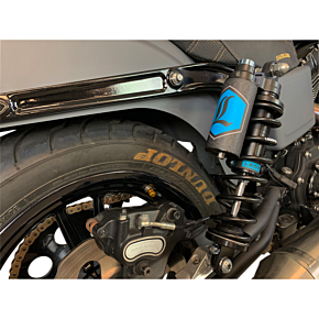 Legend Suspension REVO ARC Piggyback Shocks - Heavy Duty - Black - 14" - '99-'17 Dyna 1310-1893