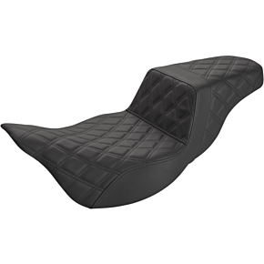 Saddlemen Step Up Seat - Lattice Stitched - FLH