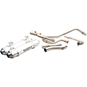 Dual Exhaust - Aluminum TR-4112D