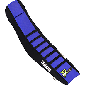 Seat Cover - Black/Blue w/ Black Ribs - YZ '22-'23 30-50-142