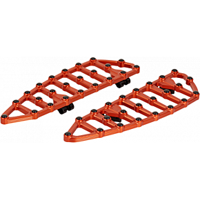 MX Driver Floorboards - Orange 410-011