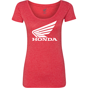 Women's Honda Wing T-Shirt - Red - Medium NP21S-L3029-M