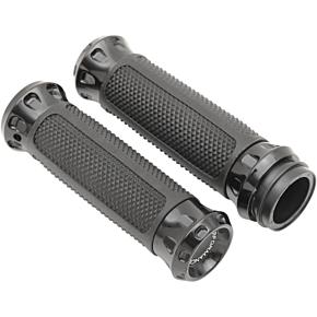 Performance Machine Pm Grips - Overdrive - TBW - Black 0063-2082-B