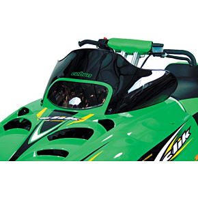 PowerMadd Windshield - 10.25" - Black - Arctic Cat 12323