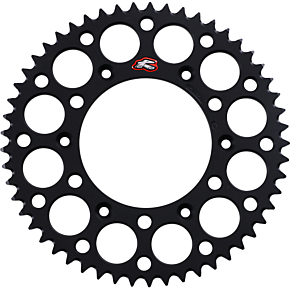 Renthal Sprocket - Honda - Black - 53 Tooth 154U-520-53GRBK