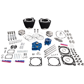 132" Power Package - HPT496 - Chain Drive - Oil Cooled - Black w/o Highlights - 114"/117" M8 310-1389