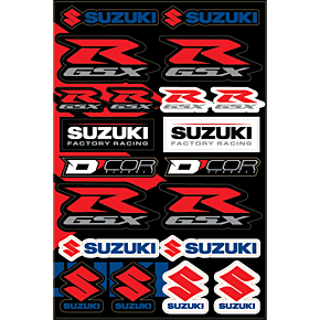 Decal Sheet - Suzuki Street 40-40-105