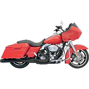 B4 2:1 Exhaust - Black - Megaphone FLH-747B