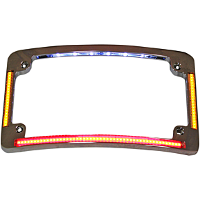 License Plate Frame - Radius - Chrome TF05-C