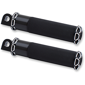 Foot Pegs - Beveled - Black 07-929