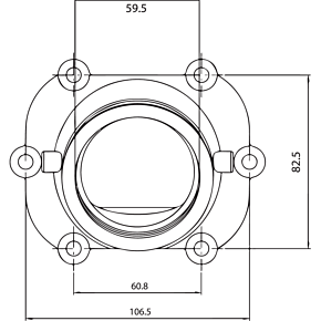 Carburetor Flange - Polaris 104608