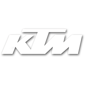 Die-Cut Decal - 1' - KTM White 19-94550