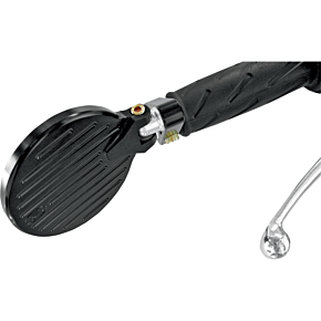 Folding Bar-End Mirror - 2-1/4" - Black 09-302B