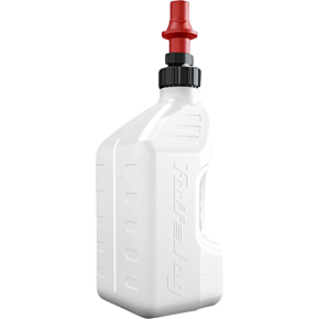 Tuff Jug - Container - with View Strip/Ripper Cap - White - 2.7 US gal WURRVS10