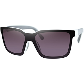 Bobster Boost Sunglasses - Gloss White Gray Temples