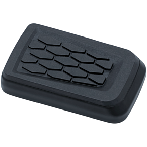 Kuryakyn Hex Brake Pedal Pad - Black - 5917