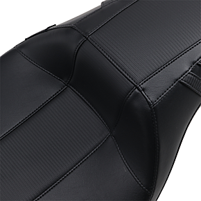 Le Pera Outcast Daddy Long Legs Seat - Full-Length - Without Backrest - Carbon Fiber - Black - FLH LK-987DLGT3