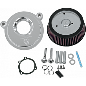 Big Sucker™ Air Filter Kit - Chrome - Stage I 18-507