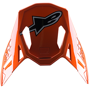 Supertech M8 Visor - Factory - Blue/Fluo Orange/Fluo Yellow 8982222-7445