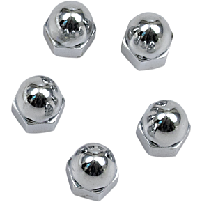 1/2-20 Acorn Nut Chrome DS-190862