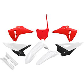 Body Kit - White/Red/Black - Honda - CRF '25-'26 HOKIT127F@333