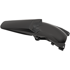 Acerbis Kawasaki Replacement Plastic  - Plastic Rear Fender - Black - RMZ/KXF250