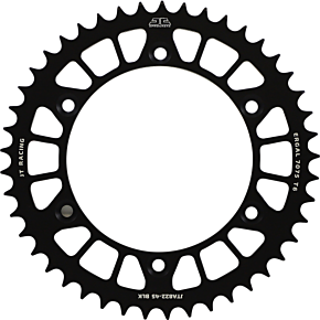JT Sprockets Rear Sprocket - 520 - Black - 45 Tooth JTA822.45BLK