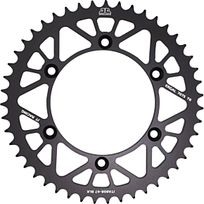 JT Sprockets Rear Sprocket - Suzuki - Black - 48-Tooth JTA808.48BLK