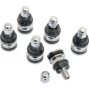 K and L Supply Metal Valve Stem - 14 Degree - 6 Pack