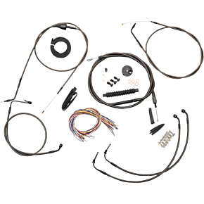 La Choppers Cable Kit - Mini Ape Handlebars - Midnight LA-8005KT2A-08M