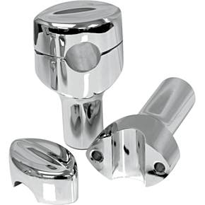 La Choppers Risers - Mohawk - 3" - Chrome LA-7401-03